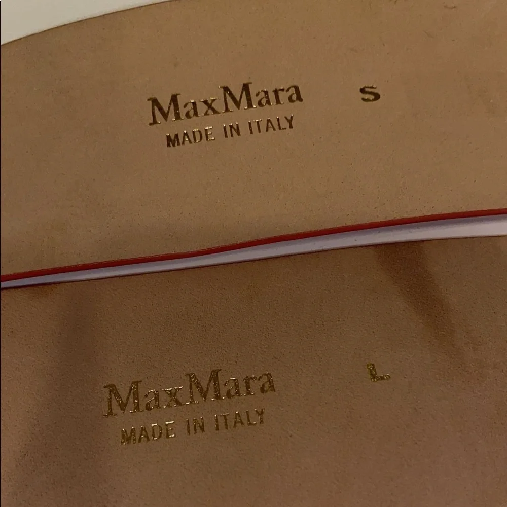 Max Mara Mino Belt in Orange